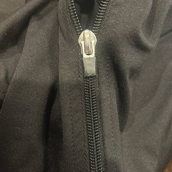 Danskin Now Black Performance Athletic Zip Up Jacket Women’s Size S (4-6) - Picture 2 of 7